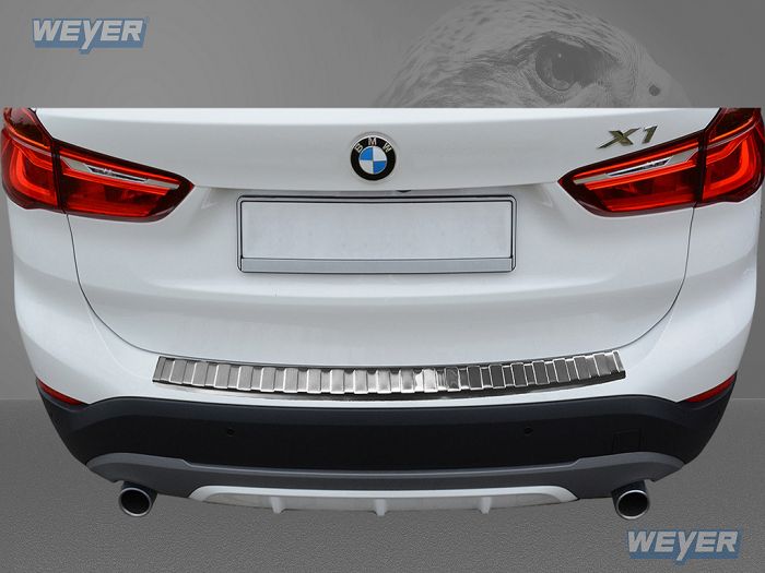X1 Baujahr Edelstahl ab WEYER BMW Ladekantenschutz 2015 F48