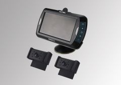 Rückfahrkamera-Set DIGITAL 4,3" Monitor mit 2 K.
