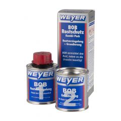 Weyer BOB Rostschutz Kombi- Pack  -   Rostversiegelung + Grundierung    BOB vernichtet den Rost, indem es die Ursache beseitigt.