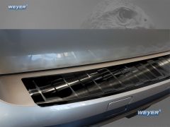 BMW X5 G05 mit M-Paket ab Baujahr 2018, WEYER Edelstahl Ladekantenschutz - graphite/black-Line