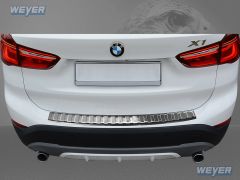 WEYER Edelstahl Ladekantenschutz BMW X1 F48  ab Baujahr 2015