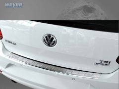 WEYER Edelstahl Ladekantenschutz VW POLO V  5d (Facelift) ab Baujahr ab 2014-