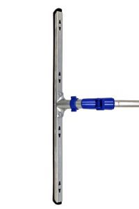 WEYER BRUSH Wasserschieber/Abzieher mit Wasserdurchlauf + Winkelkupplung 55 cm 