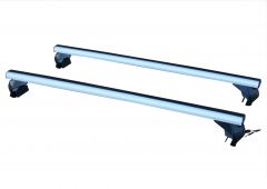 Aluminium Dachträger - abschließbar - für Ihren NISSAN QASHQAI 5 türig Kombi mit Dachreling Bj  ab 2014 -