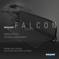 WEYER FALCON Mercedes E-Klasse A 238 Windschott- für Fahrzeuge mit Originalaufnahmen