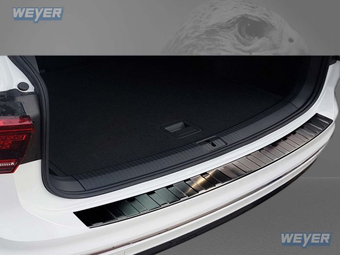 Vw Tiguan Ii Ab Baujahr 2015 Weyer Edelstahl Ladekantenschutz Graphite Black Line