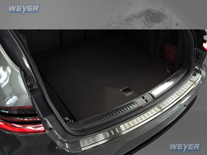 Weyer Edelstahl Ladekantenschutz Porsche Macan 14